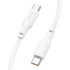 Кабель HOCO X93 Type-C Type-C cable, 2м, 3A, 60W, белый